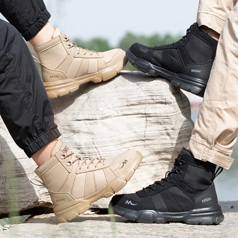Indestructible Steel Toe Safety Work Boots – Unisex